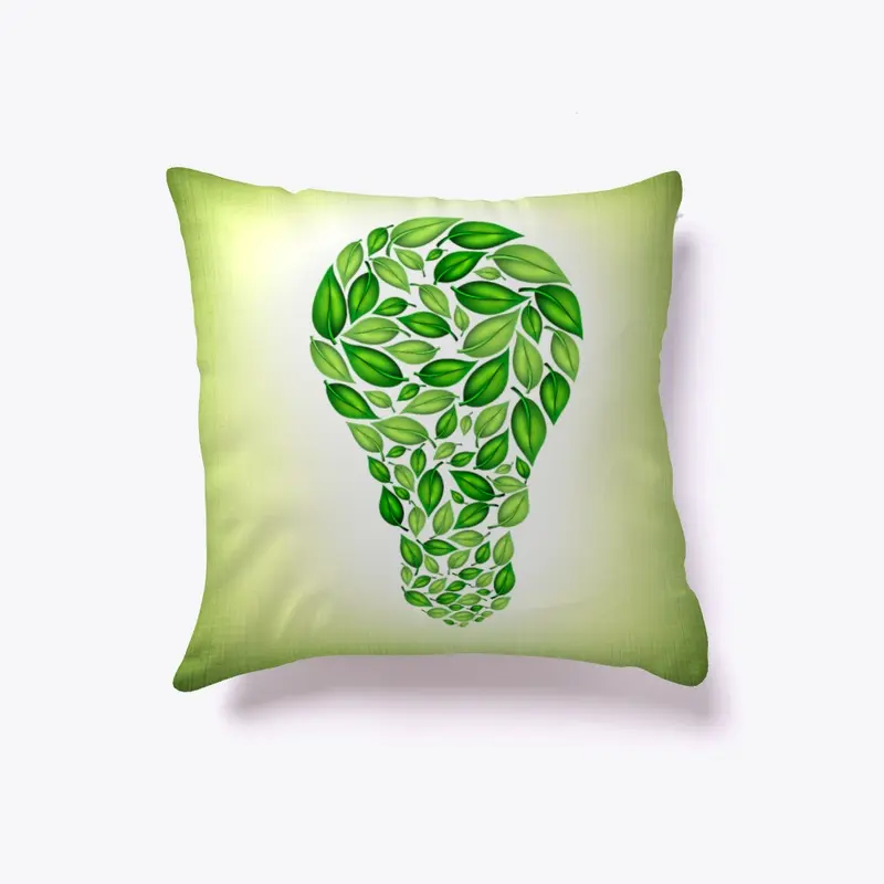 Green Living Pillow